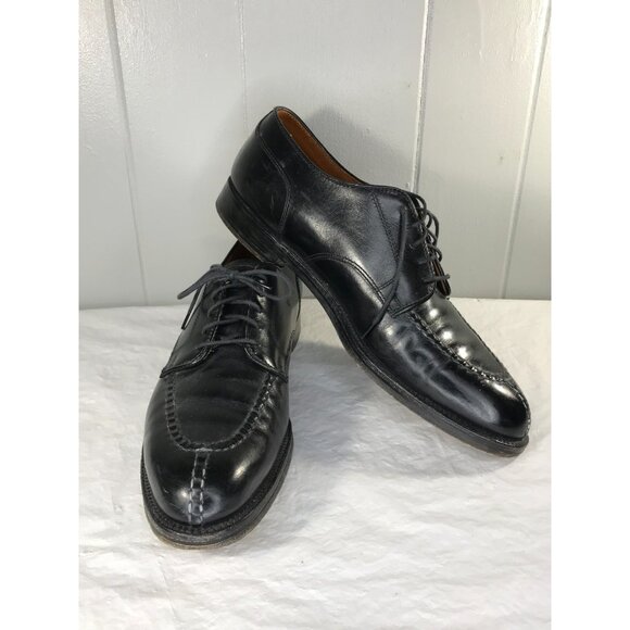 Alden 961 Mens 10.5 AA Dress Shoes Oxford Split Toe Black Leather New England main image 7